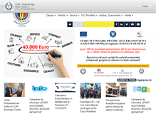 Tablet Screenshot of ccir.ro